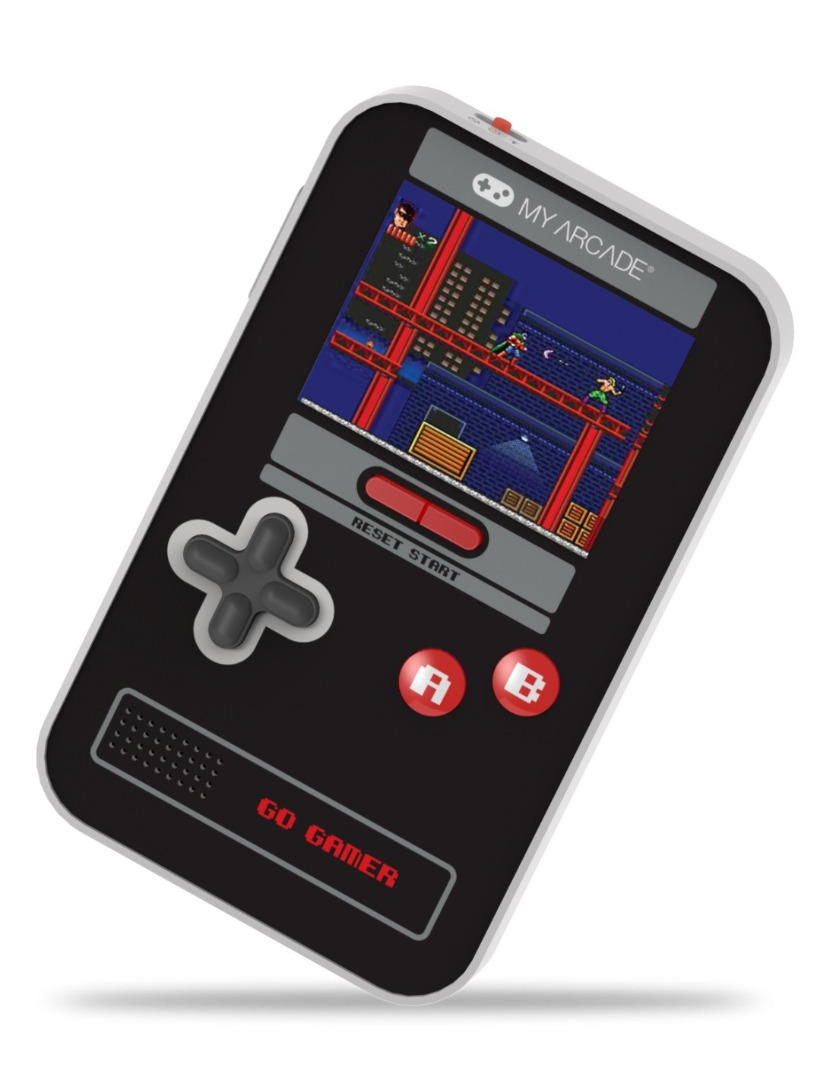 Consola Retro Go Gamer Classic 308 Games Black/Red/Gray 2,5 inch ( Imagem 2 de 4 ) - Preview