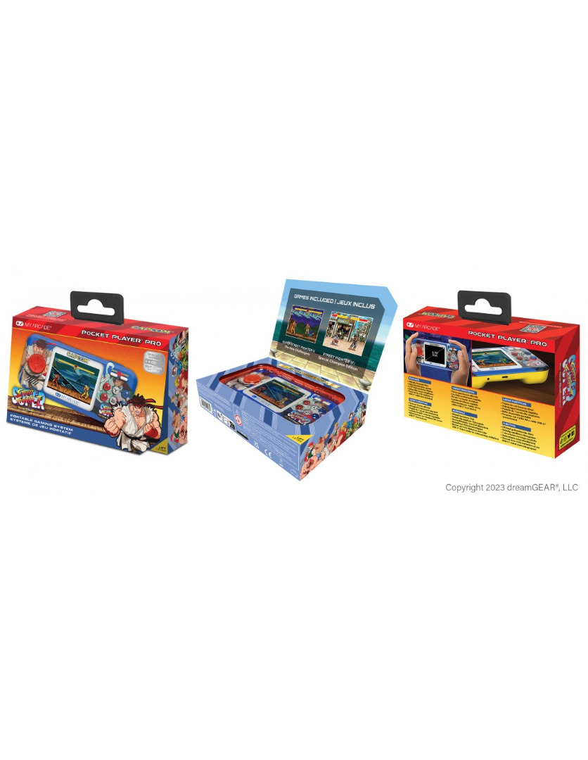 Consola Pocket Player Street Fighter II Portable ( Imagem 3 de 4 ) - Preview