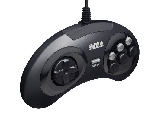 Comando Retro-bit SEGA Megadrive 6-Button Arcade Pad Black/Preto ( Imagem 3 de 4 ) - Preview
