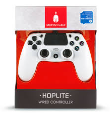Comando Spartan Gear Hoplite Wired PC/PS4 (White) ( Imagem 2 de 2 ) - Preview