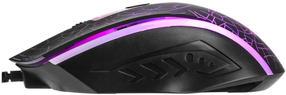 Rato Xtrike Me GM-206 USB Óptico Black LED Multicolor 1200 DPI ( Imagem 2 de 4 ) - Preview