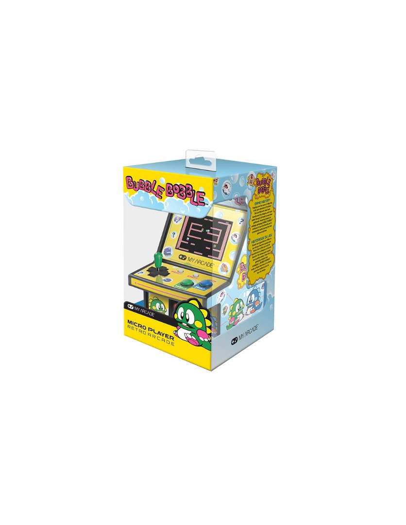 Consola Retro My Arcade Micro Player Bubble Bobble ( Imagem 3 de 4 ) - Preview