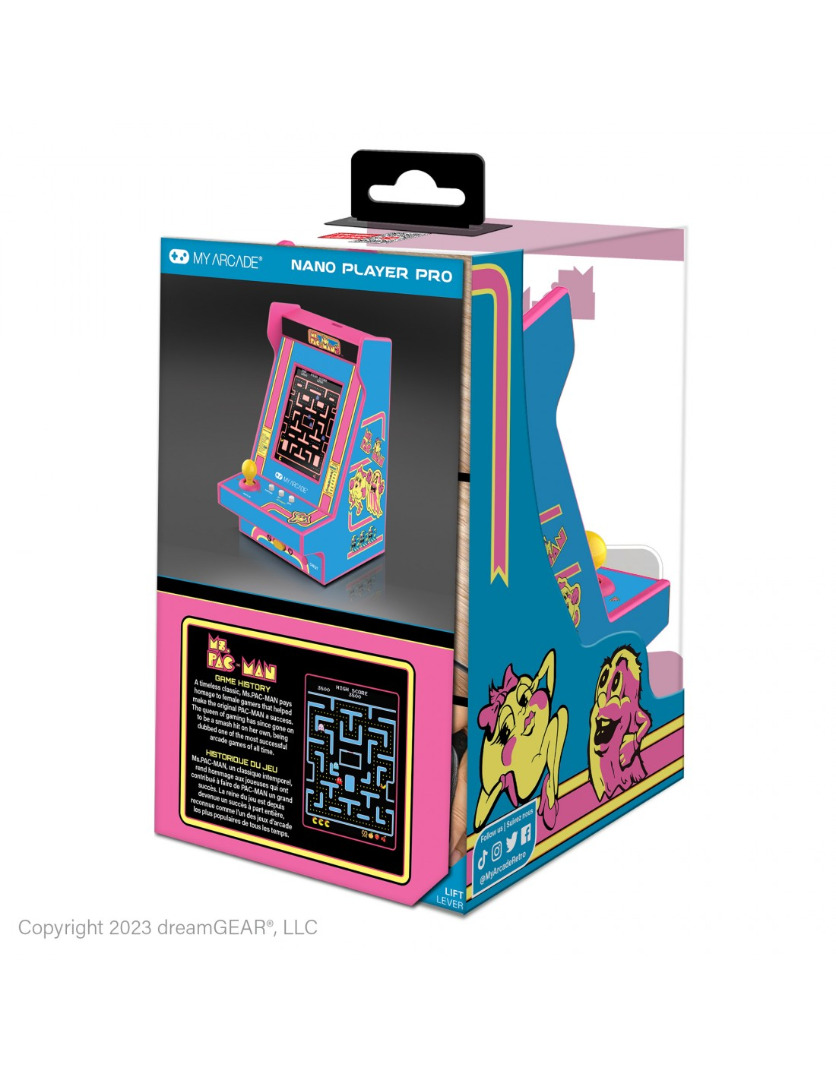 Consola MyArcade Nano Player - Ms. Pacman ( Imagem 3 de 4 ) - Preview