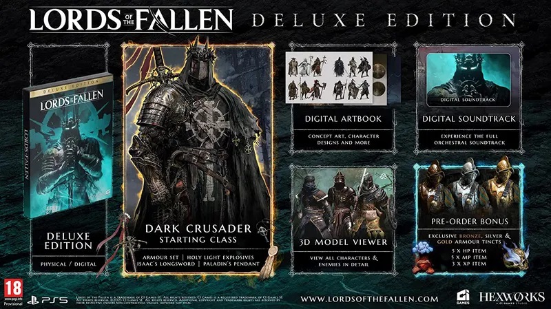 Lords of the Fallen - Deluxe Edition PS5 ( Imagem 3 de 3 ) - Preview