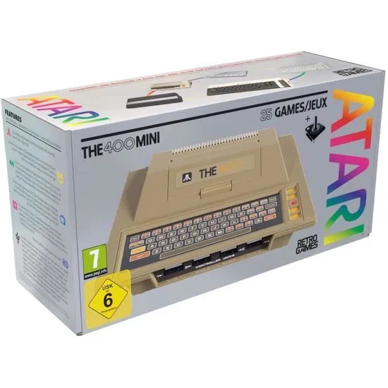 Consola Retro - ATARI: THE400 Mini ( Imagem 2 de 6 ) - Preview