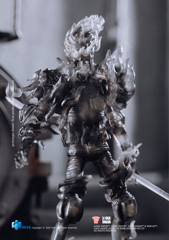 Action-Figure 2000 AD Exquisite Mini 1/18 Judge Fire (Black & White) 10 cm ( Imagem 4 de 4 ) - Preview