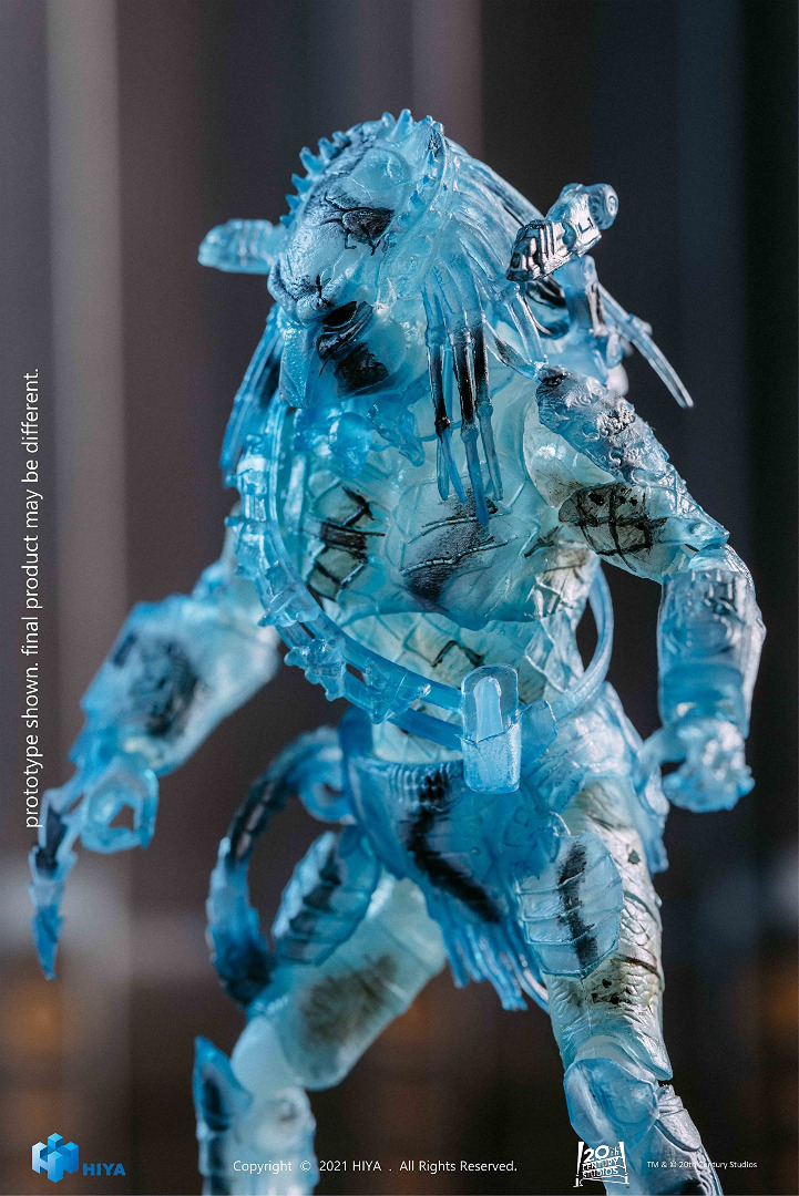 Action-Figure Alien vs Predator - Wolf Predator Active Camouflage (Escala 1/18) ( Imagem 4 de 4 ) - Preview