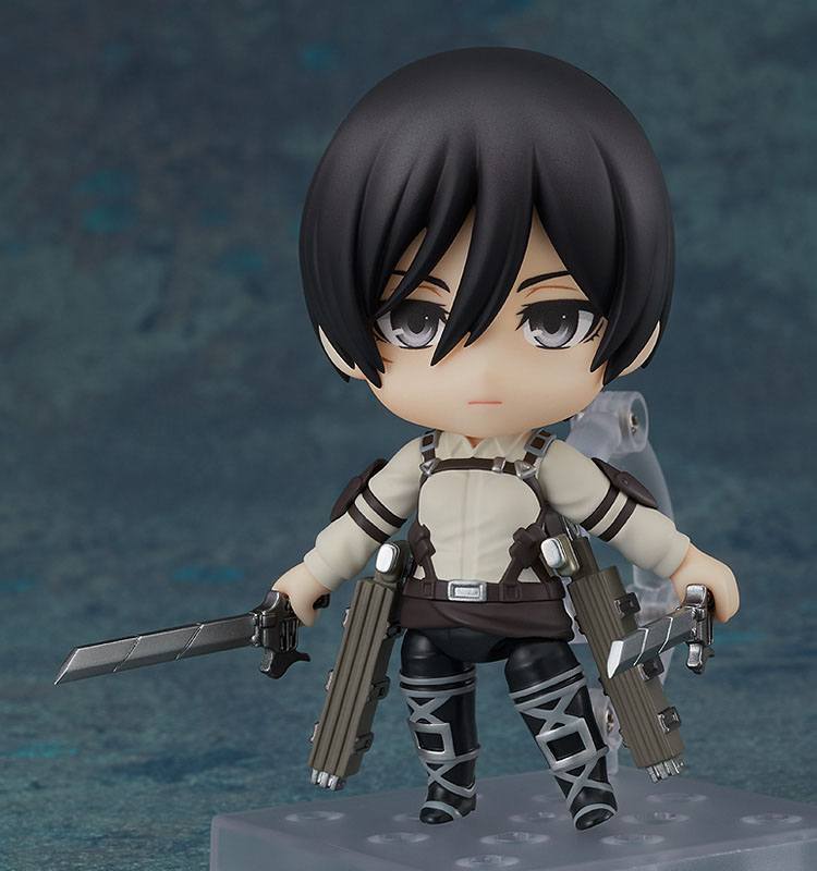 Action-Figure Attack on Titan Nendoroid Mikasa Ackerman The Final Season 10 cm ( Imagem 2 de 4 ) - Preview