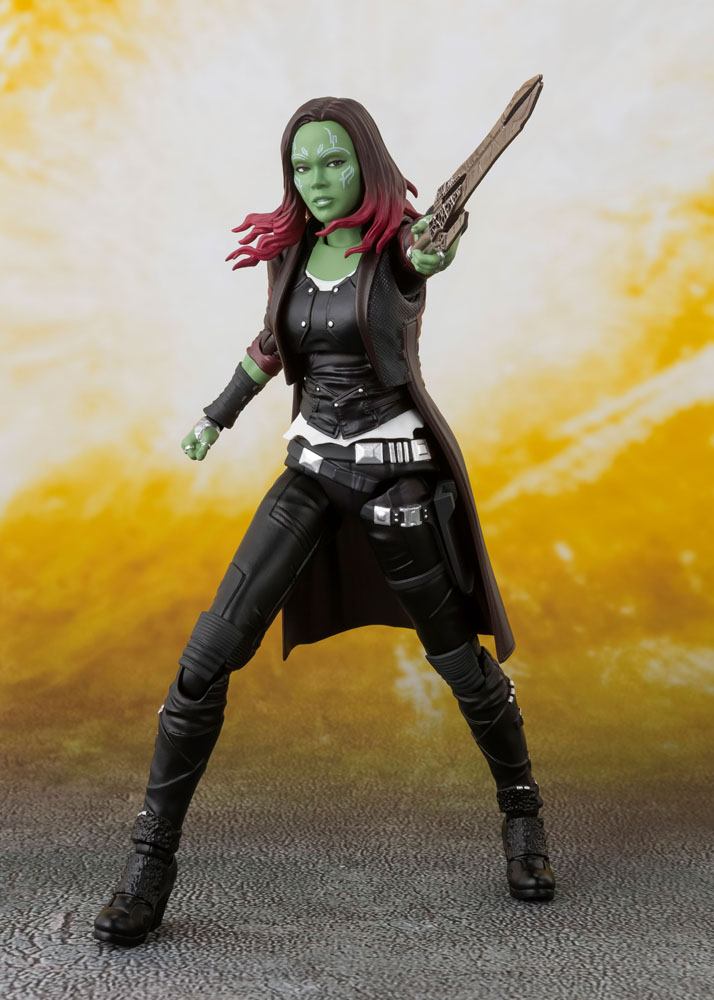 Action-Figure Avengers: Infinity War S.H. Figuarts - Gamora 15 cm ( Imagem 4 de 4 ) - Preview