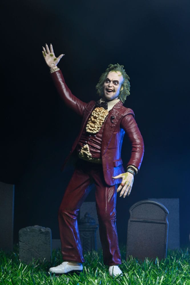 Action-Figure Beetlejuice 1988 Beetlejuice Red Tuxedo 18 cm ( Imagem 3 de 4 ) - Preview