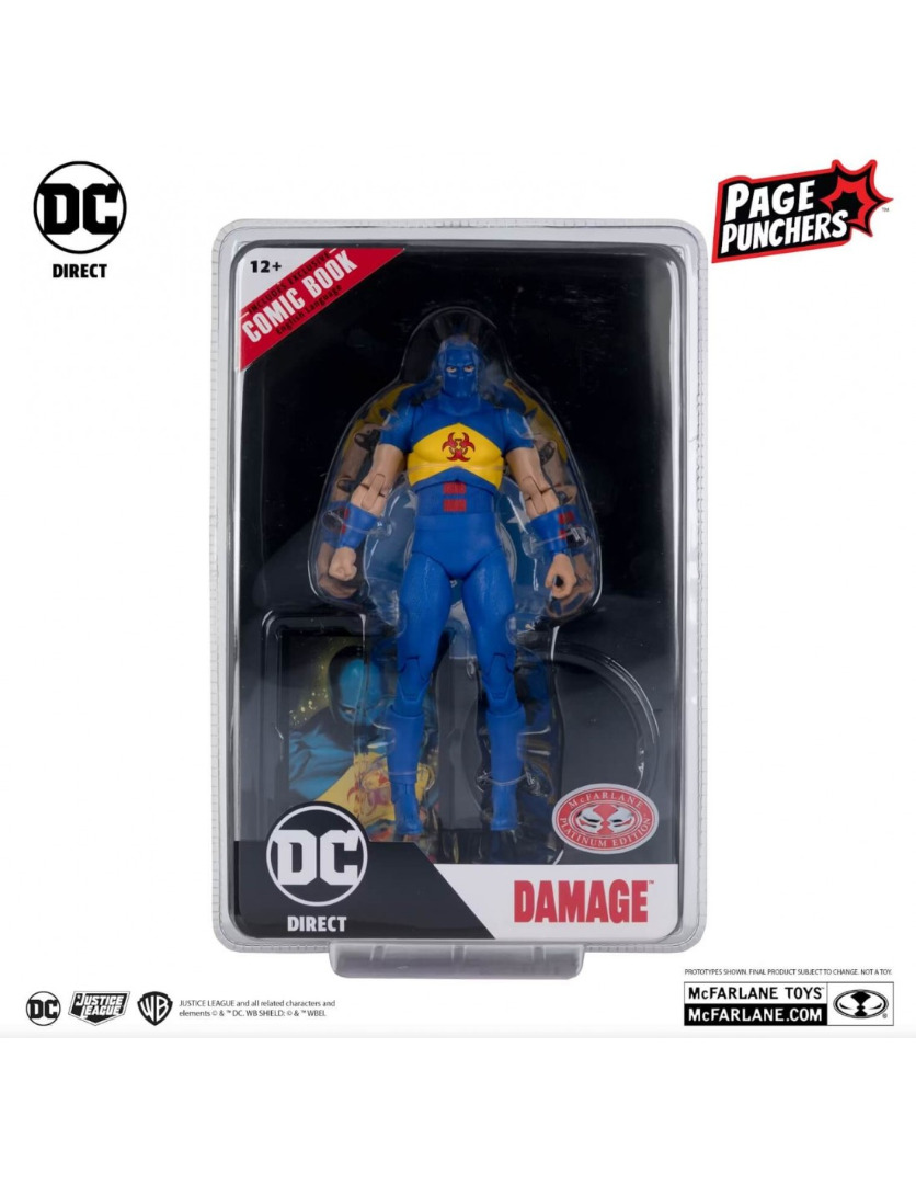 Action-Figure DC Direct Page Punchers Damage (Kingdom Come) Chase 18 cm ( Imagem 2 de 2 ) - Preview