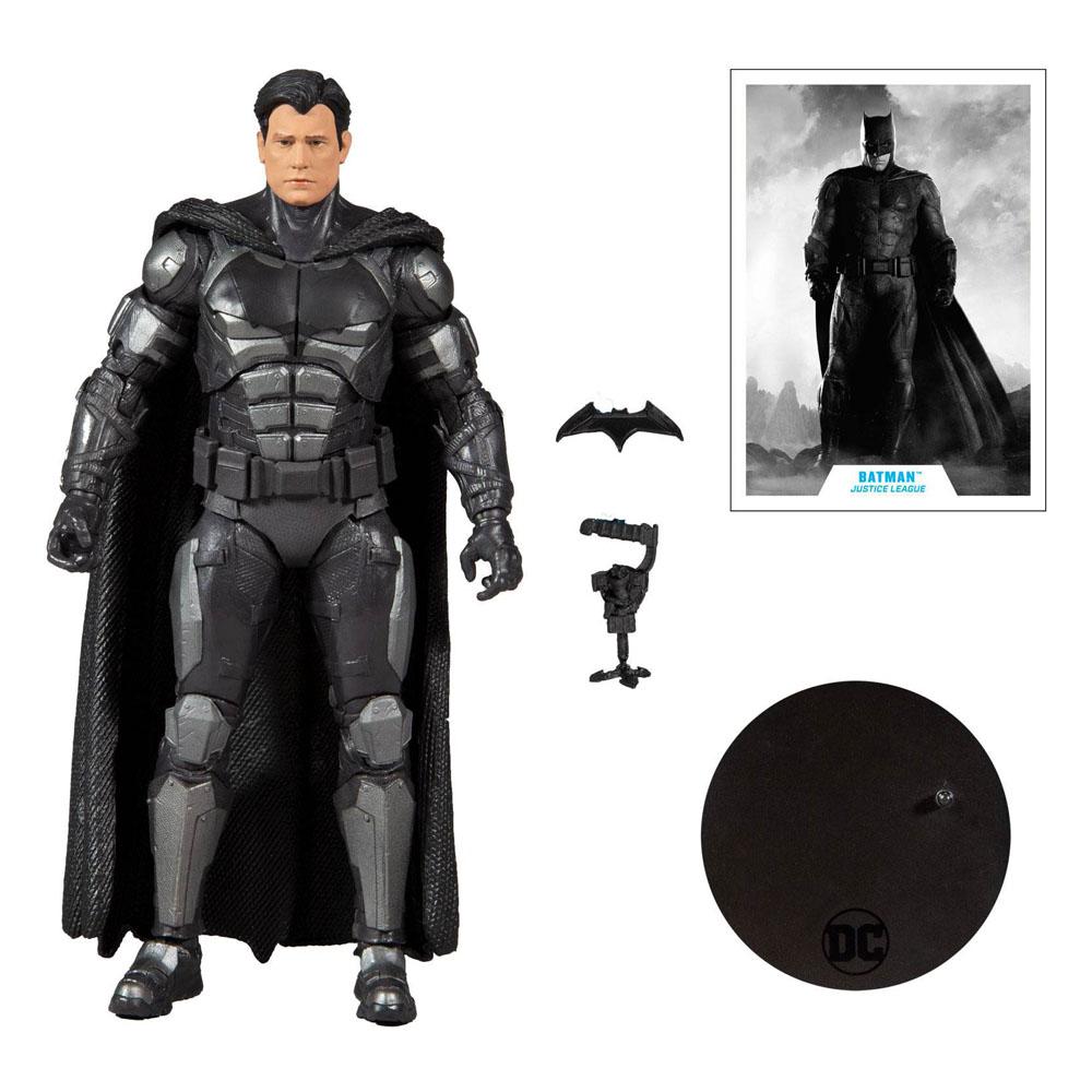 Action-Figure DC Justice League Movie Batman (Bruce Wayne) 18 cm ( Imagem 3 de 4 ) - Preview