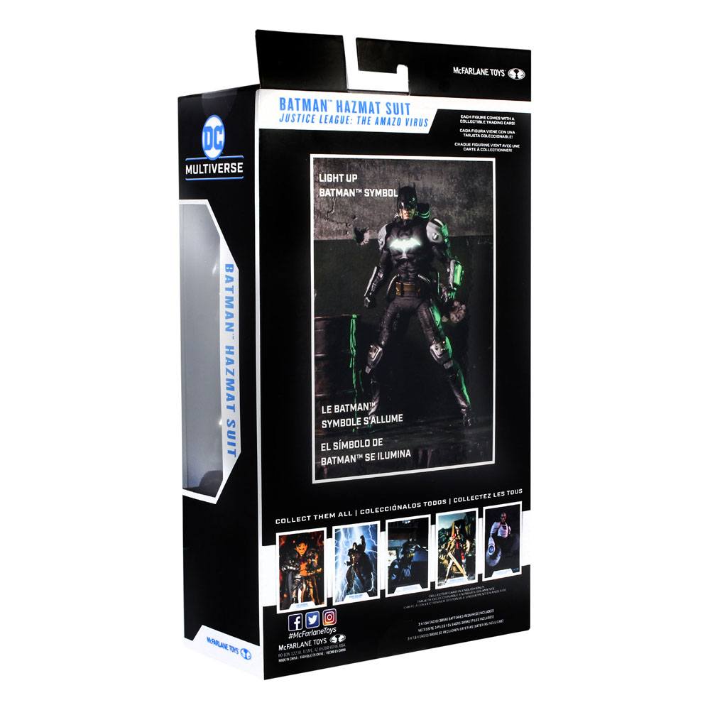 Action-Figure DC Multiverse Batman Hazmat Suit Gold Label Light Up 18 cm ( Imagem 3 de 4 ) - Preview