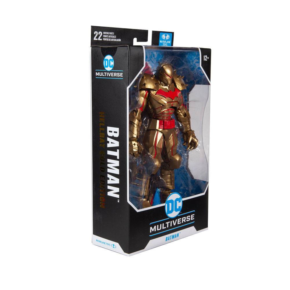 Action-Figure DC Multiverse Batman Hellbat Suit (Gold Edition) 18 cm ( Imagem 4 de 4 ) - Preview