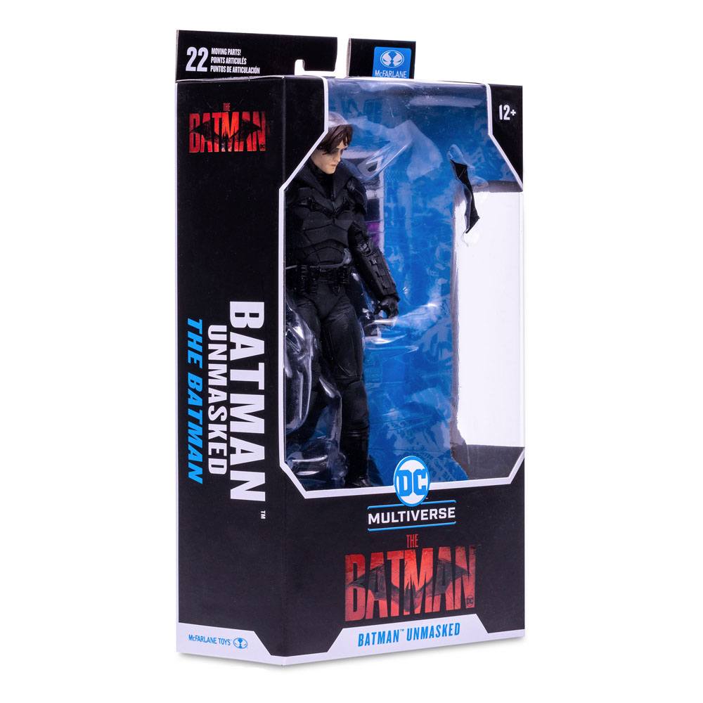 Action-Figure DC Multiverse Batman Unmasked (The Batman) 18 cm ( Imagem 3 de 4 ) - Preview