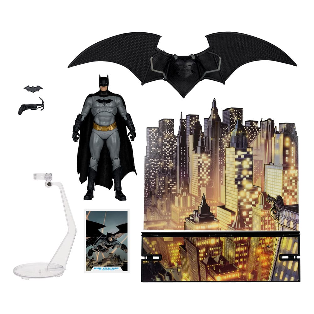 Action-Figure DC Multiverse Batman with Bat-Glider (The Thirteenth Hour) ( Imagem 4 de 4 ) - Preview