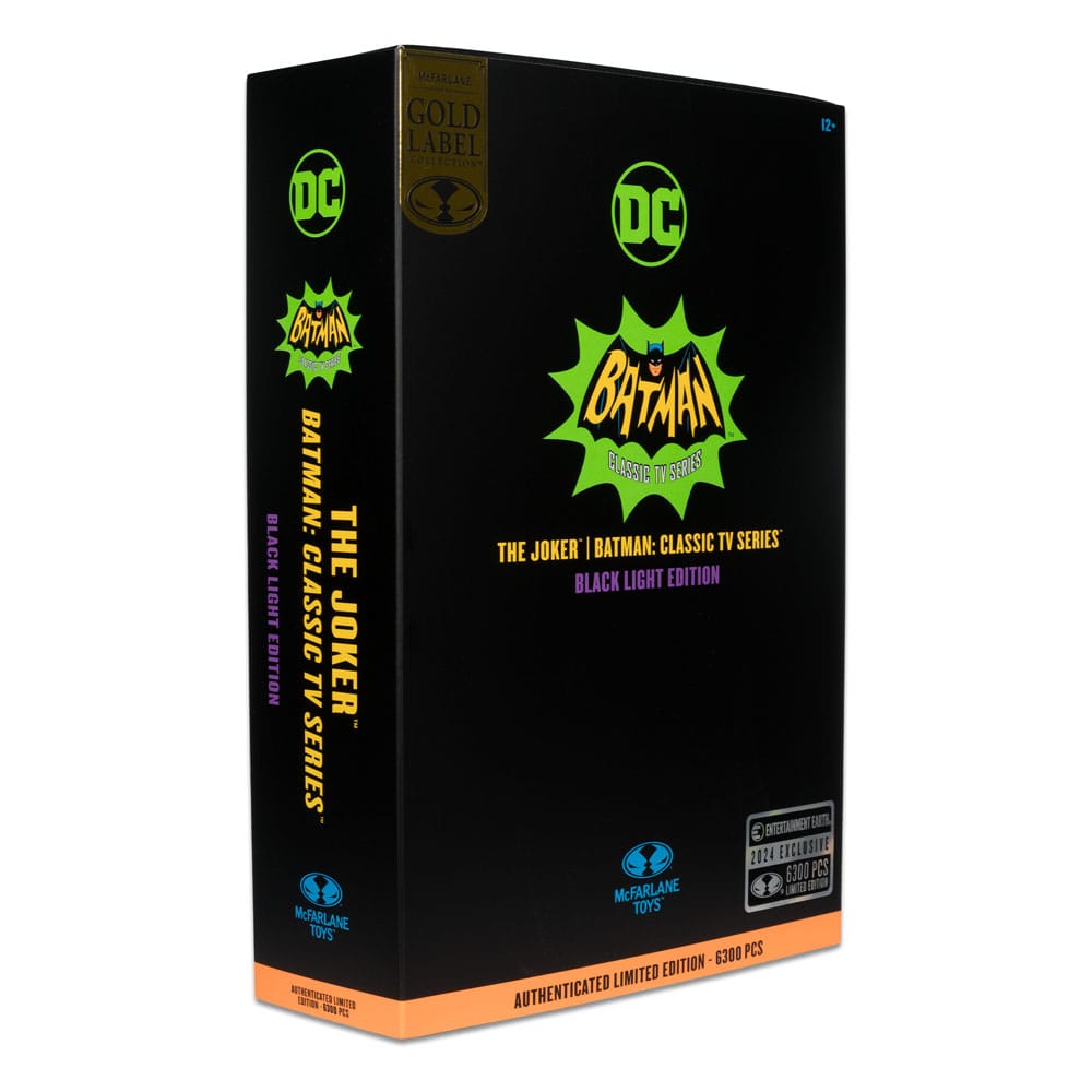Action-Figure DC Multiverse BM66 The Joker (Black Light) (Gold Label) 18 cm ( Imagem 4 de 4 ) - Preview