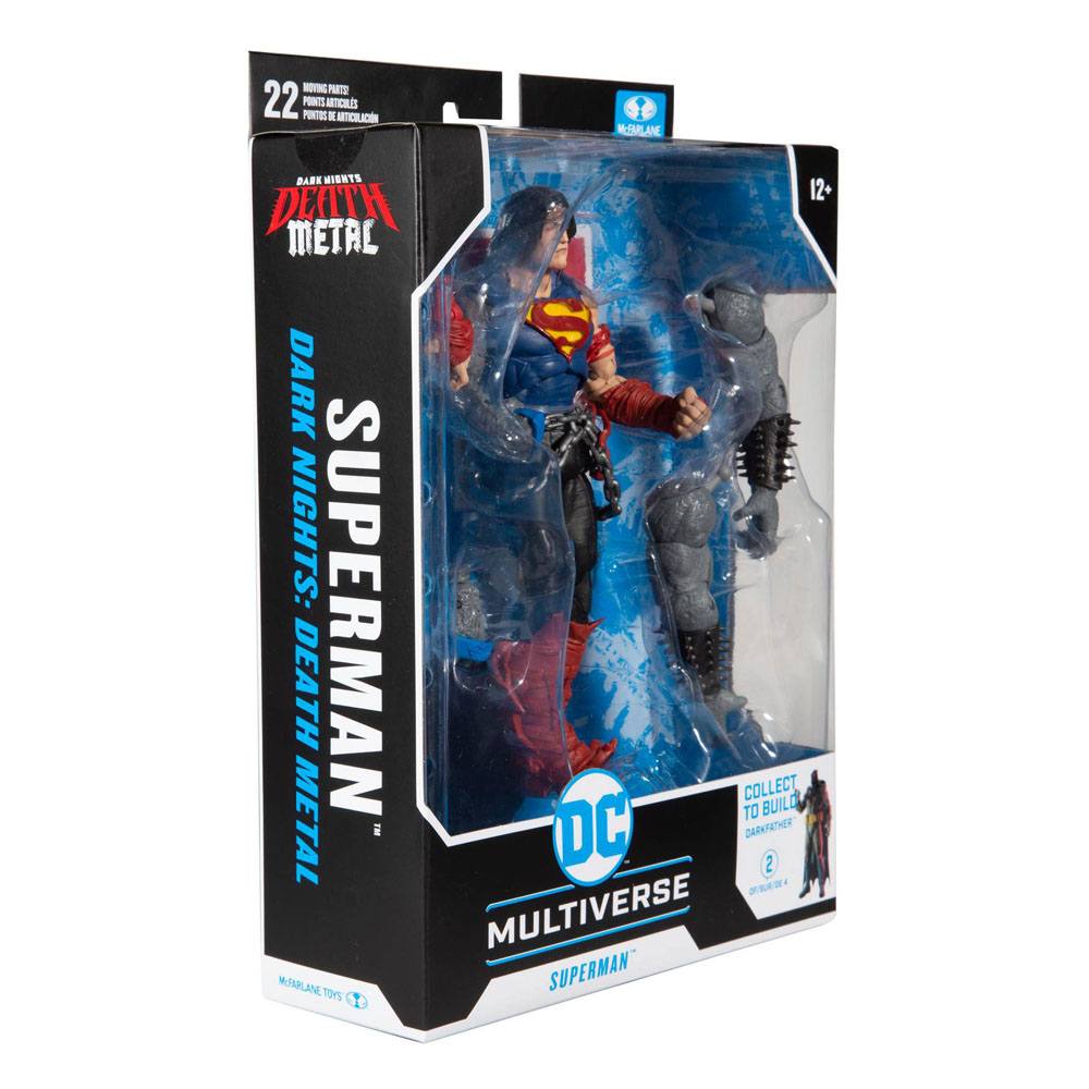 Action-Figure DC Multiverse Death Metal Build-A Superman 18 cm ( Imagem 3 de 4 ) - Preview