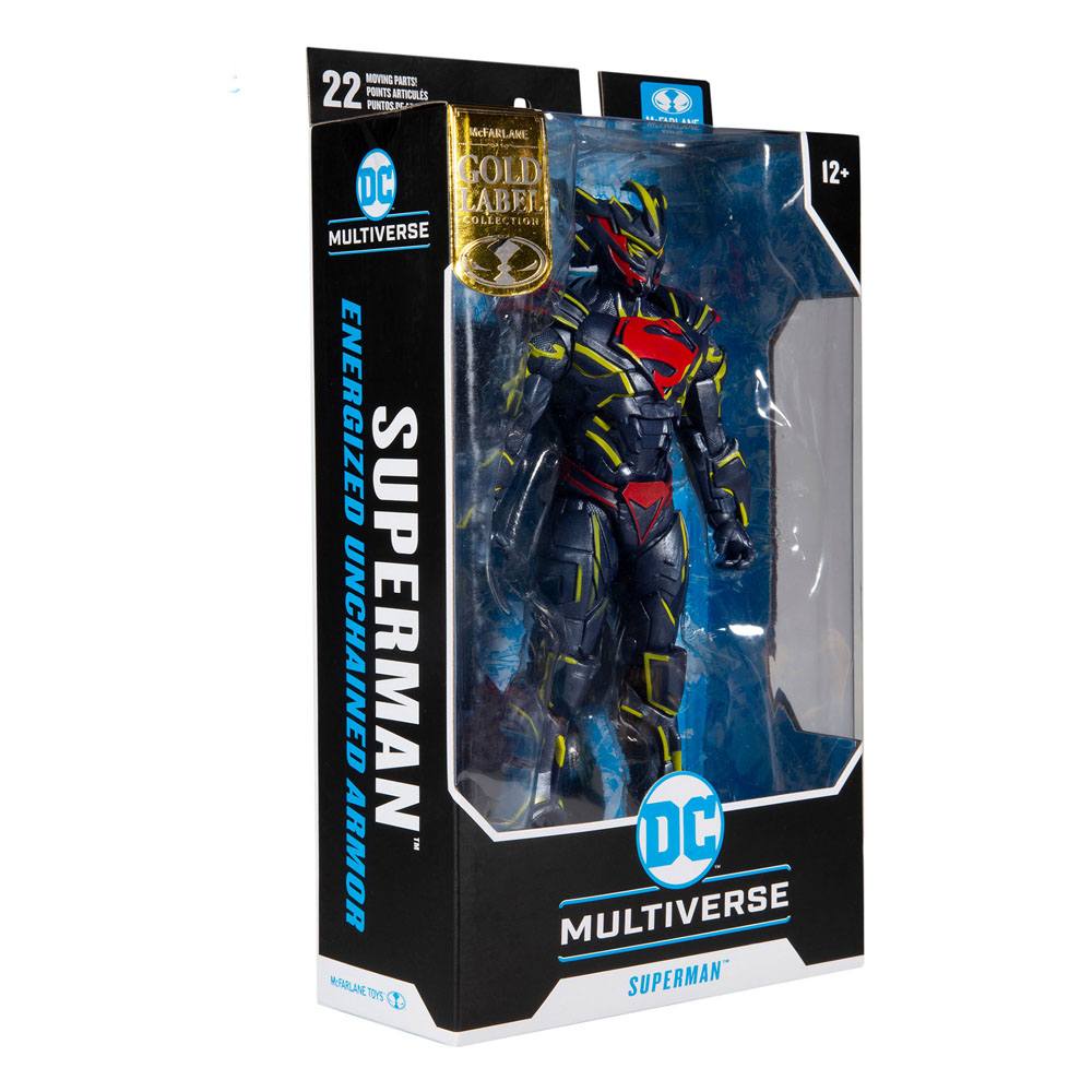 Action-Figure DC Multiverse Superman Energized Unchained Armor (Gold Label) ( Imagem 3 de 4 ) - Preview