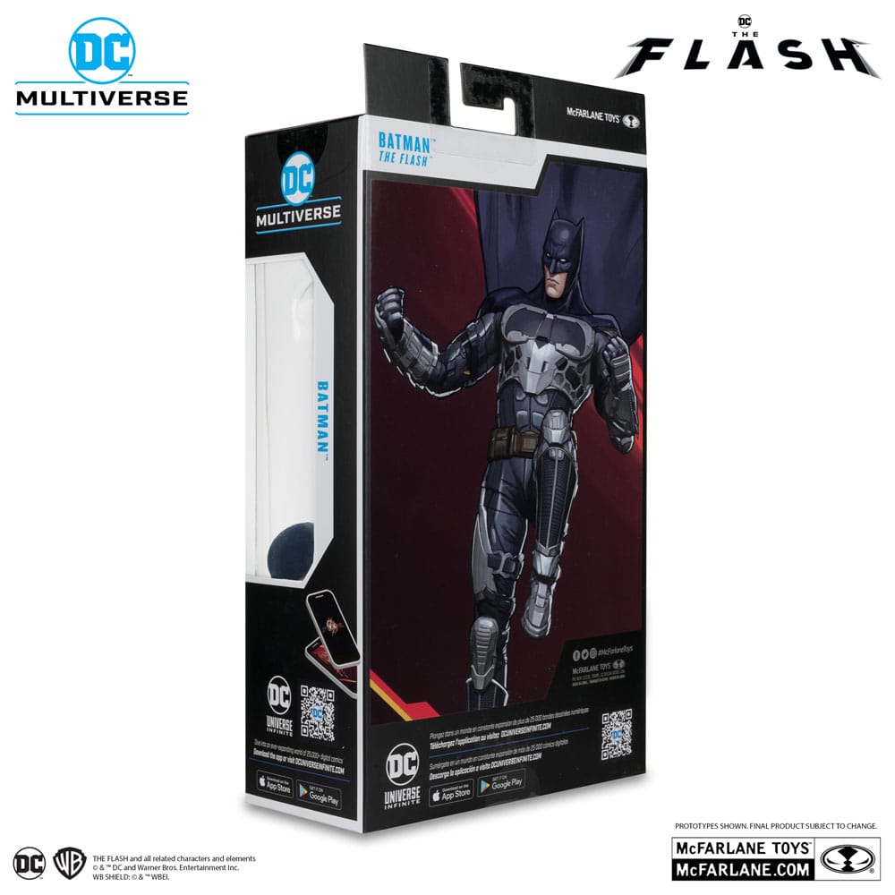 Action-Figure DC Multiverse The Flash Batman (Platinum Edition) 18 cm ( Imagem 3 de 4 ) - Preview