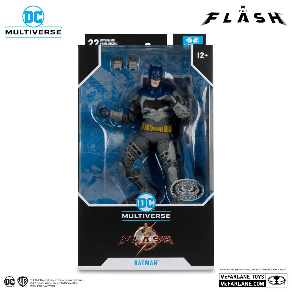 Action-Figure DC Multiverse The Flash Batman (Platinum Edition) 18 cm ( Imagem 4 de 4 ) - Preview