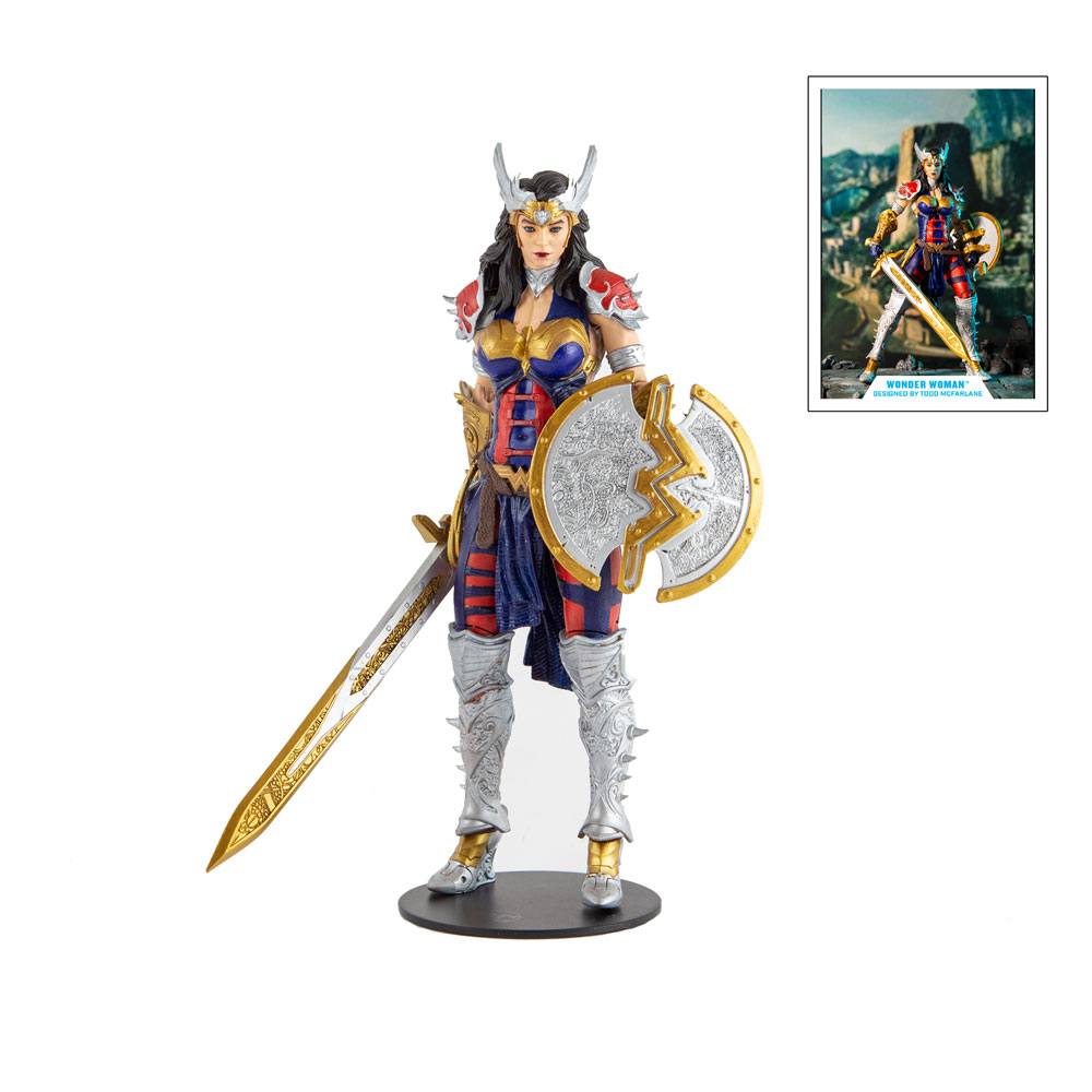 Action-Figure DC Multiverse Wonder Woman Designed by Todd McFarlane 18 cm ( Imagem 2 de 4 ) - Preview