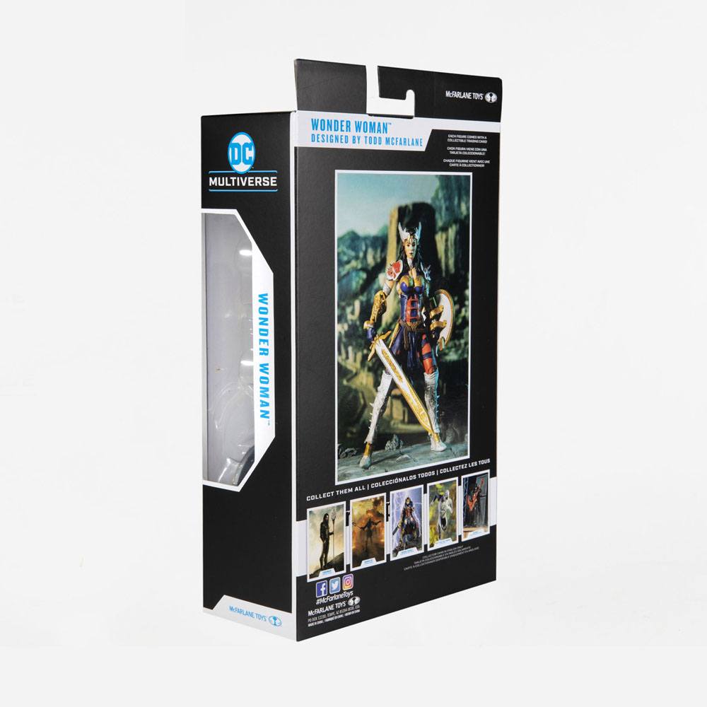 Action-Figure DC Multiverse Wonder Woman Designed by Todd McFarlane 18 cm ( Imagem 4 de 4 ) - Preview