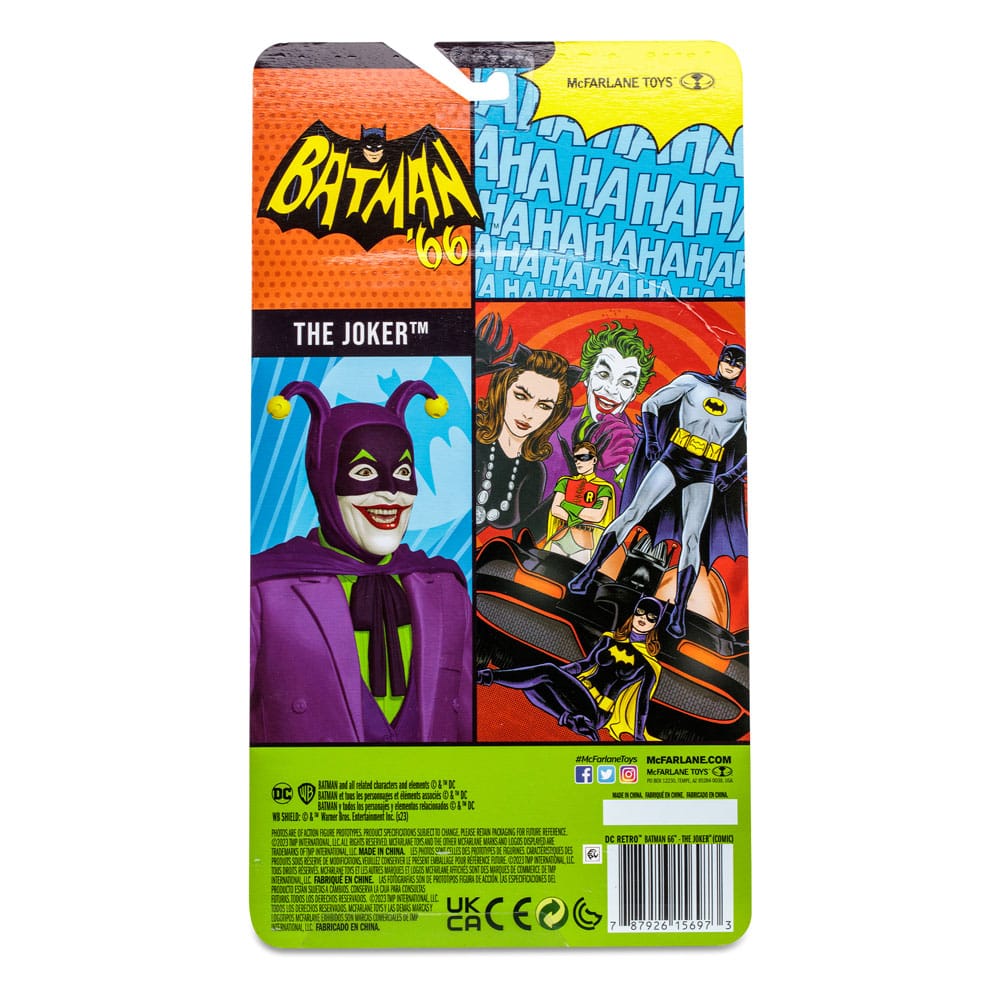 Action-Figure DC Retro Batman 66 The Joker (Comic) 15 cm ( Imagem 4 de 4 ) - Preview