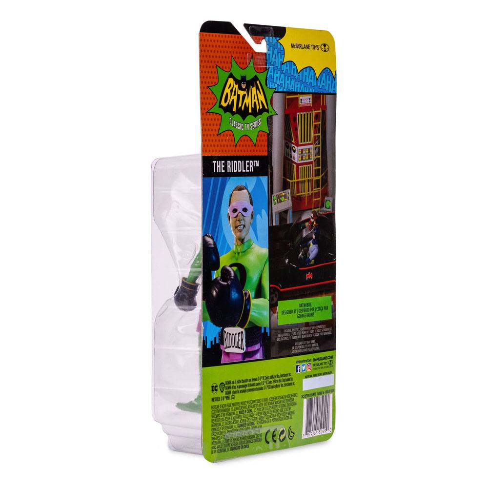 Action-Figure DC Retro Batman 66 The Riddler in Boxing Gloves 15 cm ( Imagem 3 de 4 ) - Preview