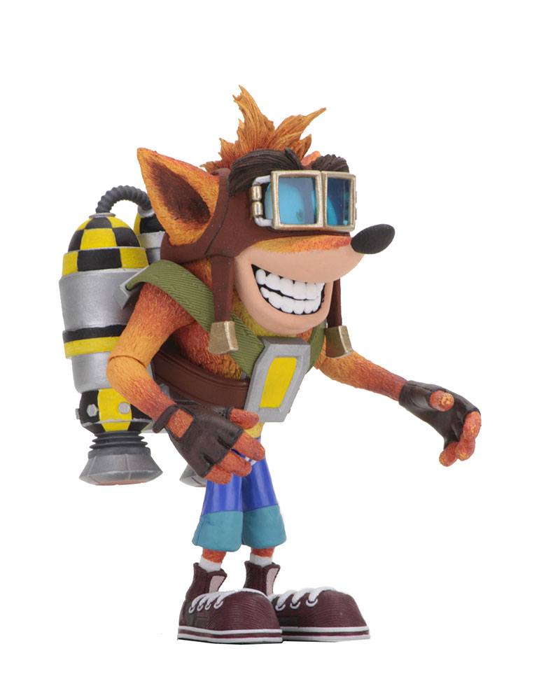 Action-Figure Deluxe Crash Bandicoot Crash with Jetpack 14 cm ( Imagem 2 de 4 ) - Preview