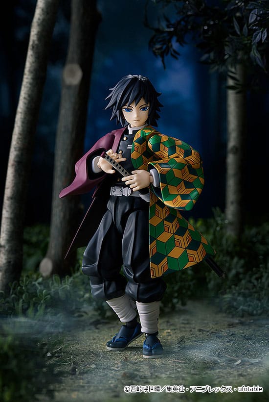 Action-Figure Demon Slayer Kimetsu no Yaiba Figma Giyu Tomioka 15 cm ( Imagem 3 de 4 ) - Preview