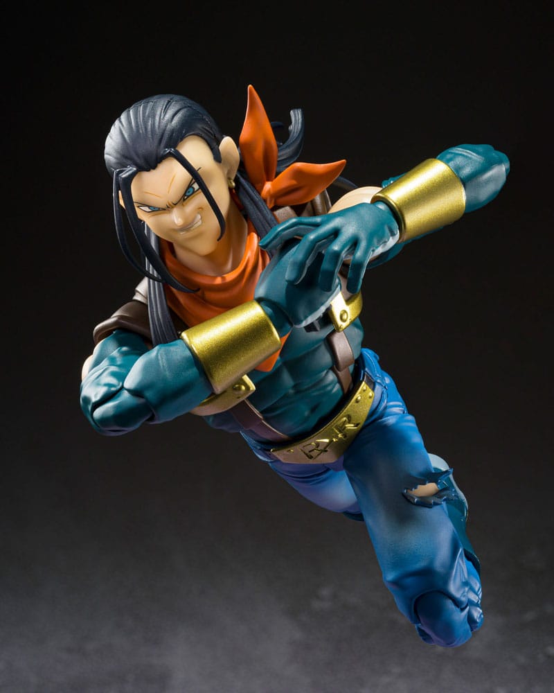 Action-Figure Dragon Ball GT S.H. Figuarts Super Android 17 20 cm ( Imagem 2 de 4 ) - Preview