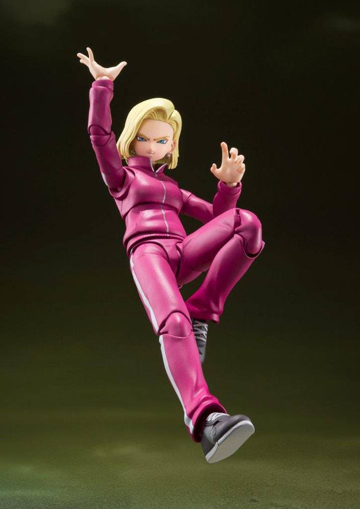 Action-Figure Dragon Ball Super S.H. Figuarts Android 18 14 cm ( Imagem 2 de 4 ) - Preview