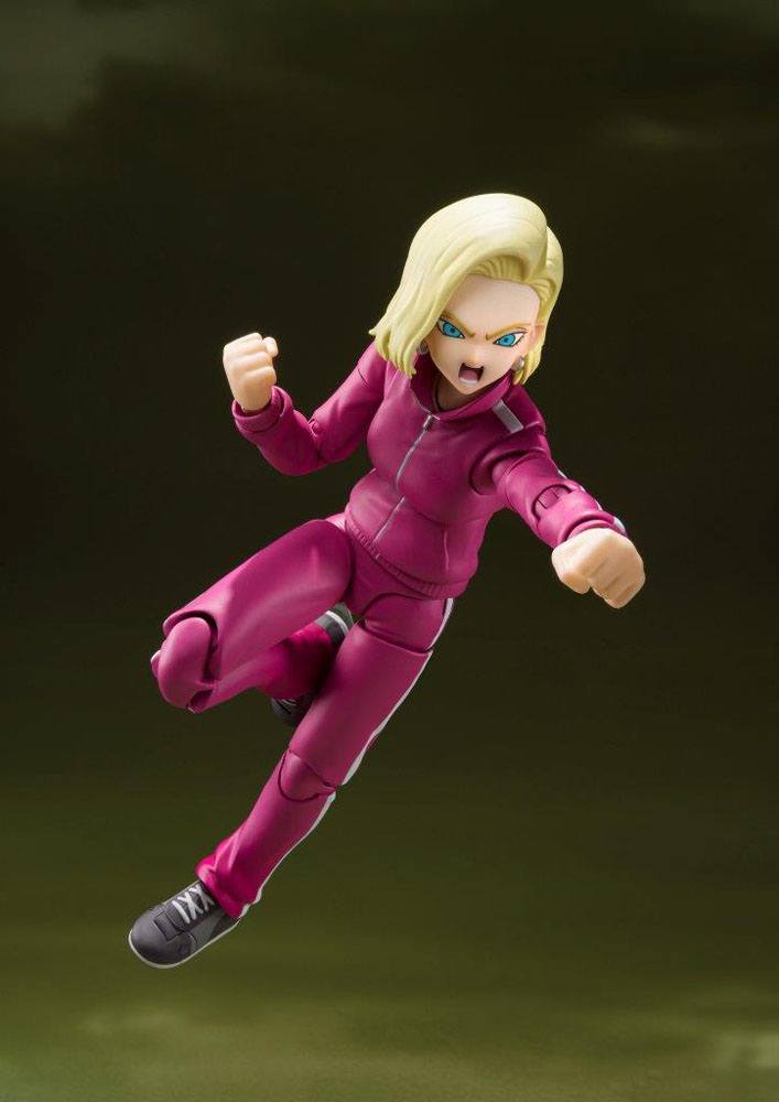 Action-Figure Dragon Ball Super S.H. Figuarts Android 18 14 cm ( Imagem 3 de 4 ) - Preview