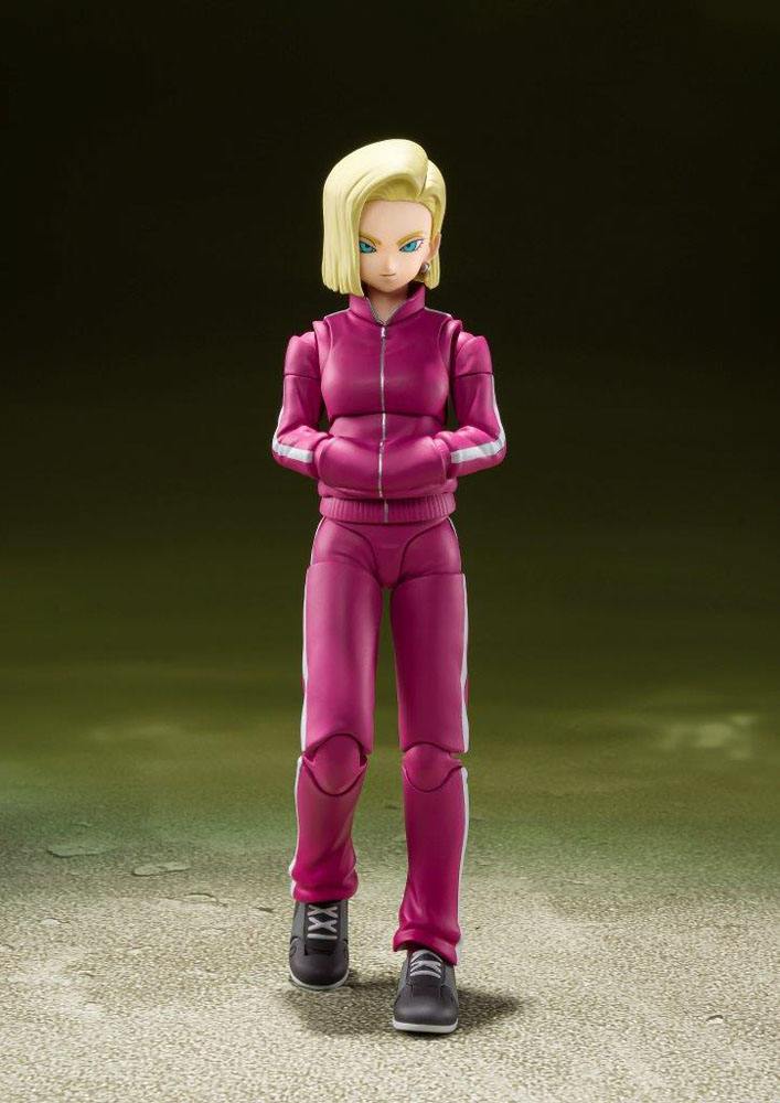 Action-Figure Dragon Ball Super S.H. Figuarts Android 18 14 cm ( Imagem 4 de 4 ) - Preview