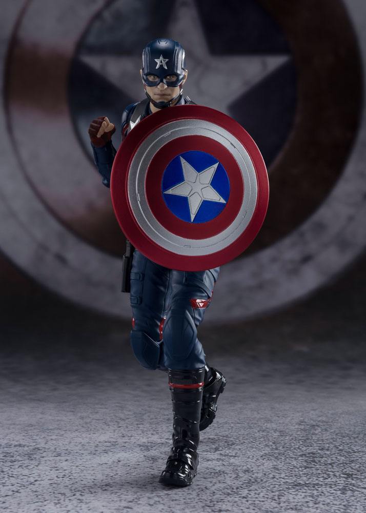 Action-Figure Figuarts The Falcon and The Winter Soldier Captain America ( Imagem 2 de 4 ) - Preview
