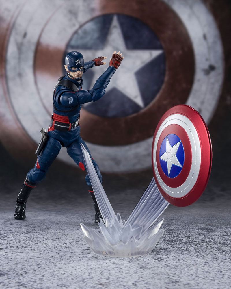 Action-Figure Figuarts The Falcon and The Winter Soldier Captain America ( Imagem 4 de 4 ) - Preview