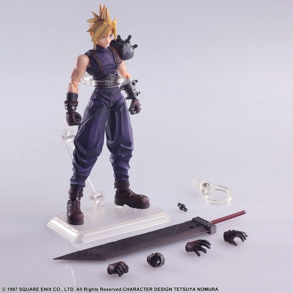 Action-Figure Final Fantasy VII Bring Arts Cloud Strife 15 cm ( Imagem 2 de 4 ) - Preview