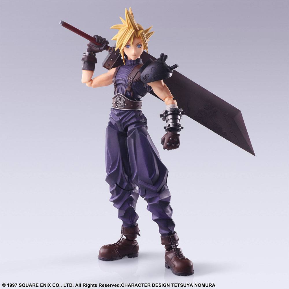 Action-Figure Final Fantasy VII Bring Arts Cloud Strife 15 cm ( Imagem 4 de 4 ) - Preview