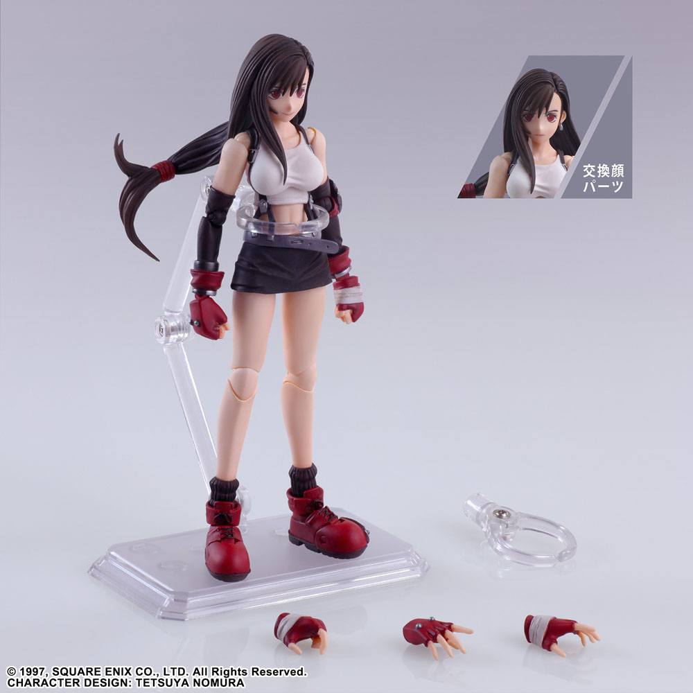 Action-Figure Final Fantasy VII Bring Arts Tifa Lockhart 14 cm ( Imagem 3 de 4 ) - Preview