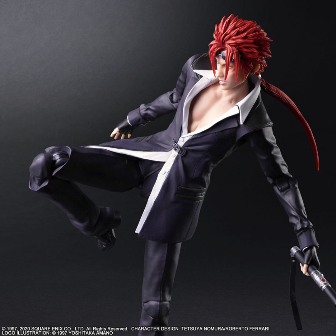 Action-Figure Final Fantasy VII Remake Play Arts Kai Reno ( Imagem 2 de 4 ) - Preview