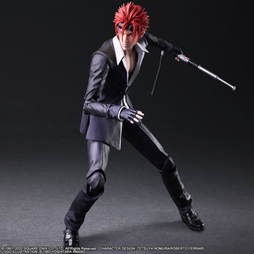 Action-Figure Final Fantasy VII Remake Play Arts Kai Reno ( Imagem 4 de 4 ) - Preview