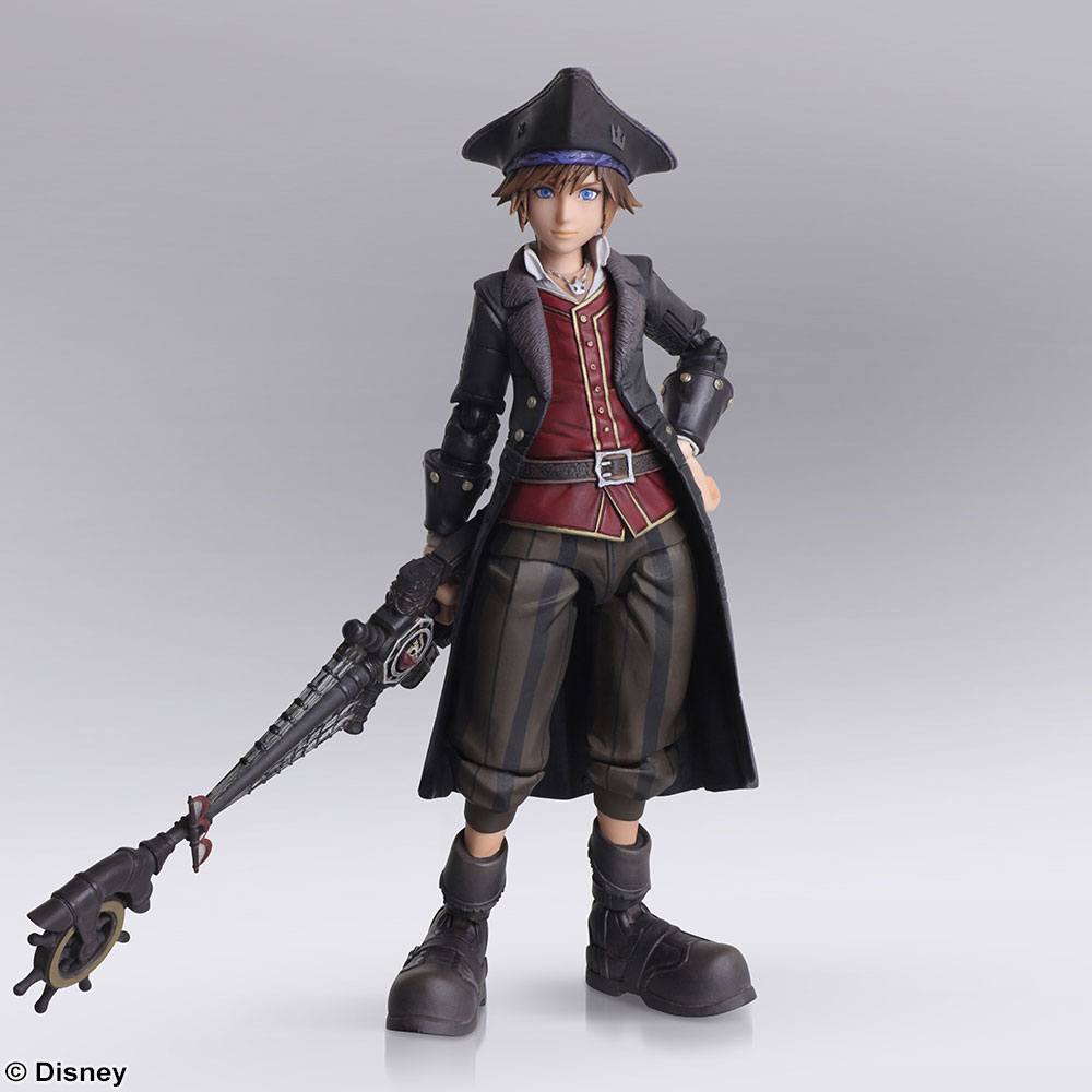 Action-Figure Kingdom Hearts III Bring Arts - Sora Pirates of the Caribbean ( Imagem 2 de 4 ) - Preview