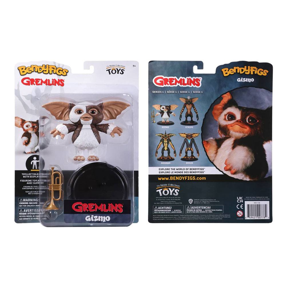 Action-Figure Gremlins Bendyfigs Gizmo 10 cm ( Imagem 3 de 3 ) - Preview