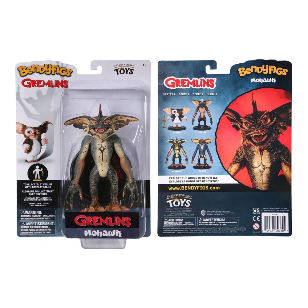 Action-Figure Gremlins Bendyfigs Mohawk 16 cm ( Imagem 3 de 3 ) - Preview