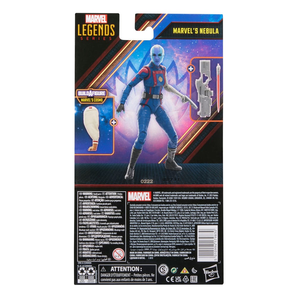 Action-Figure Guardians of the Galaxy Comics Marvel Legends Nebula 15 cm ( Imagem 4 de 4 ) - Preview