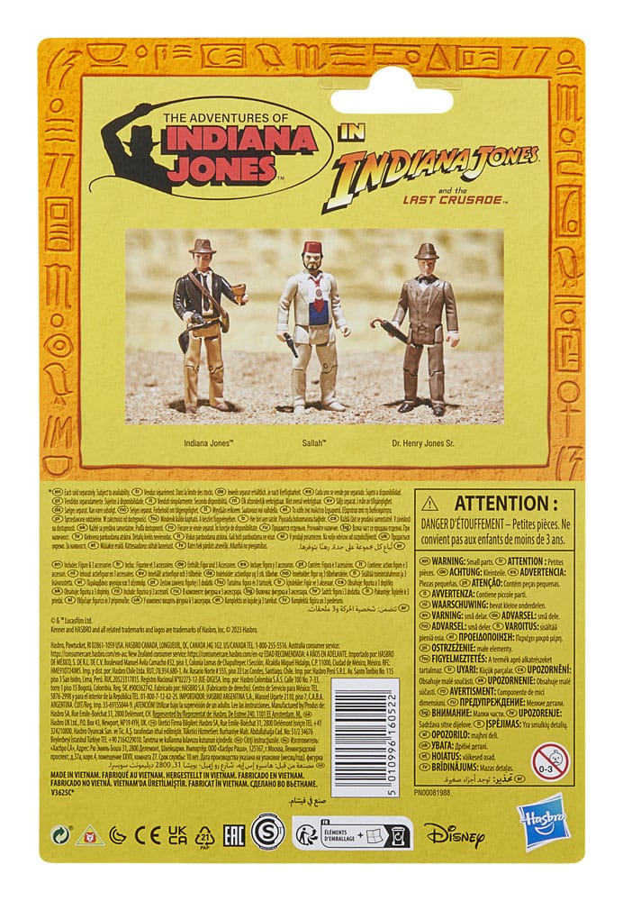 Action-Figure Indiana Jones Retro Collection - Indiana Jones (The Last Crusade) 10 cm ( Imagem 3 de 4 ) - Preview