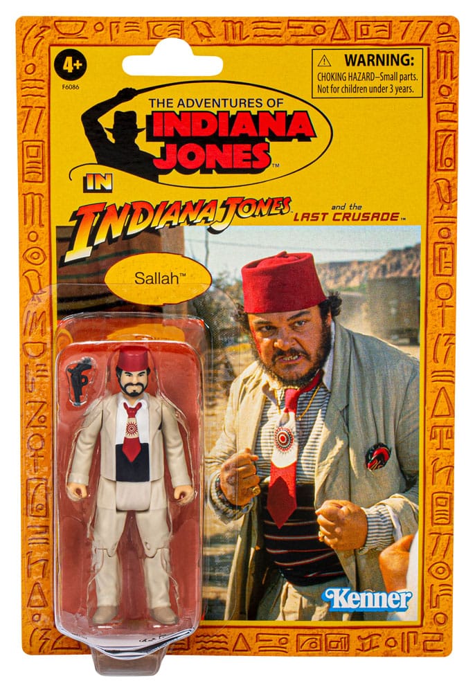 Action-Figure Indiana Jones Retro Collection - Sallah (The Last Crusade) 10 cm ( Imagem 3 de 4 ) - Preview
