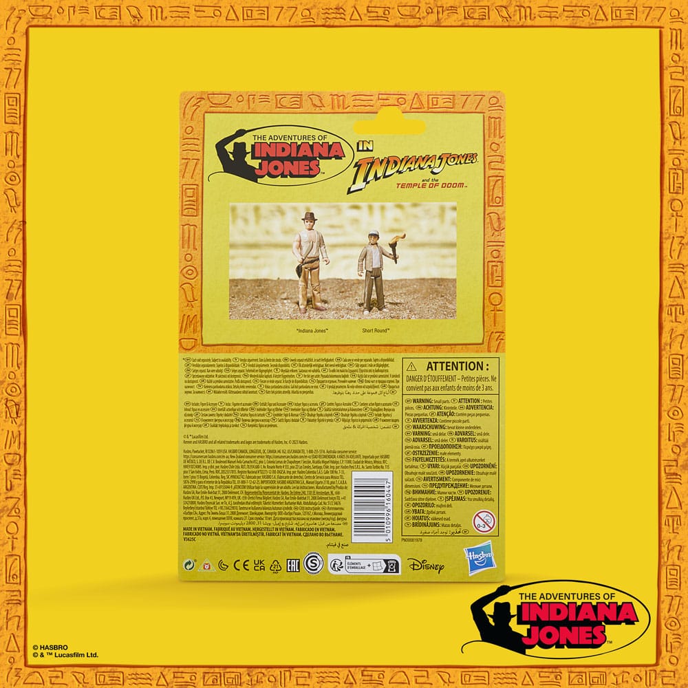 Action-Figure Indiana Jones Retro Collection - Short Round (Temple of Doom) 10 cm ( Imagem 4 de 4 ) - Preview