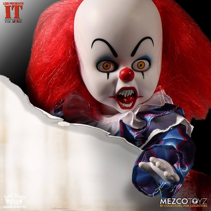 Action-Figure Living Dead Dolls It - Pennywise 25 cm ( Imagem 3 de 4 ) - Preview